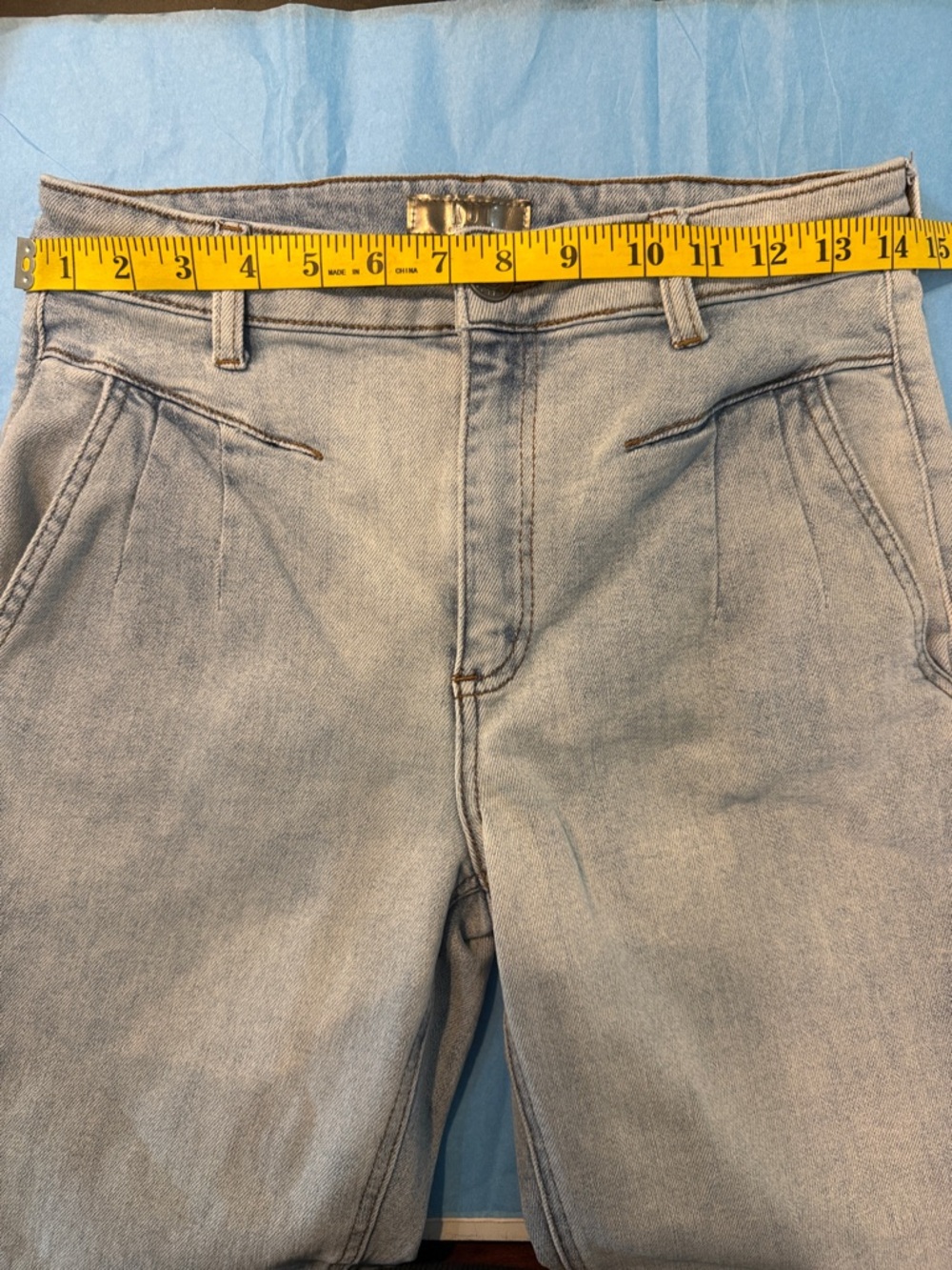 Kut from the Kloth Rachel Mom Jean Style KP1756MA1 size 2 light blue Stretch - Picture 7 of 11